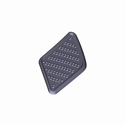 Накладка крыла противоскользящая передняя правая