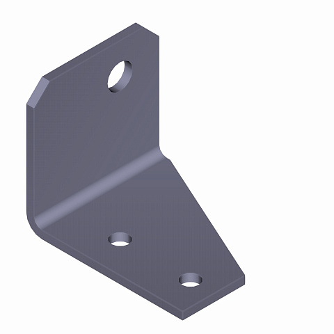 Кронштейн тяги радиатора