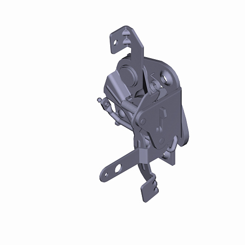 Замок двери правый