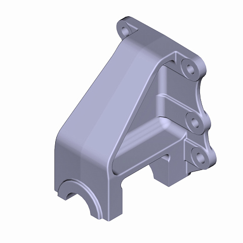 Кронштейн задней рессоры
