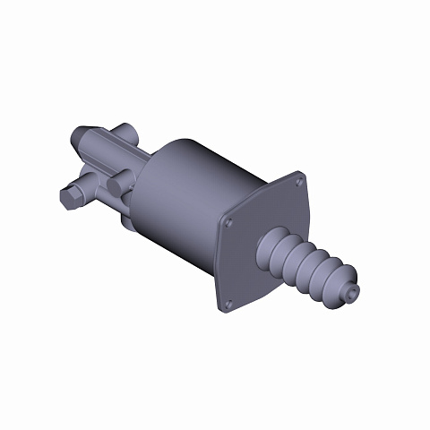Пневмогидравлический усилитель сцепления