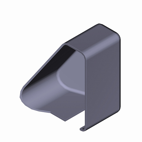 Крышка кронштейна зеркала правая