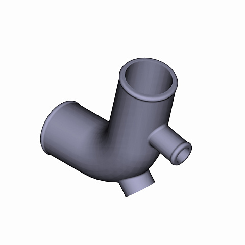 ПАТРУБОК РАДИАТОРА ВОДОПОДВОДЯЩИЙ