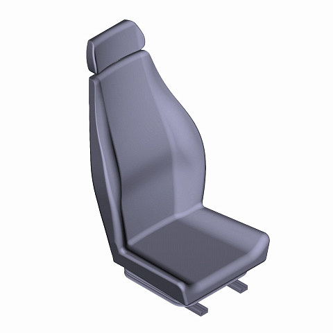 Сиденье водителя в сборе